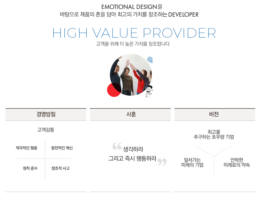 주식회사 대영바스 조직도 